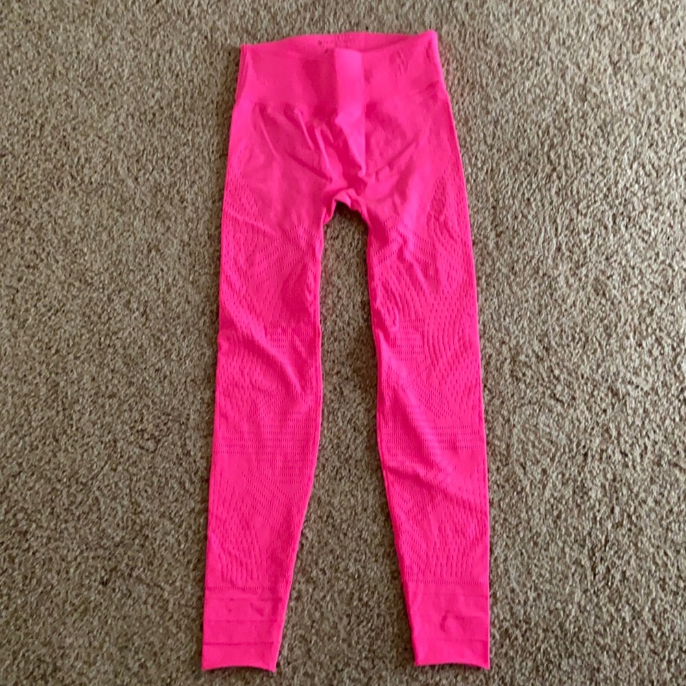 Free People Hot Pink L leggings